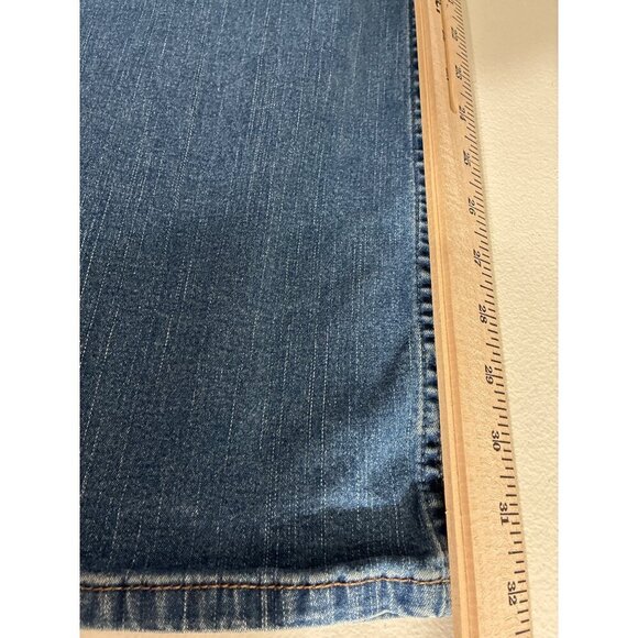 Levi Signature Jeans Womens Mid Rise Bootcut Size 10 Long Blue Denim - Picture 9 of 10